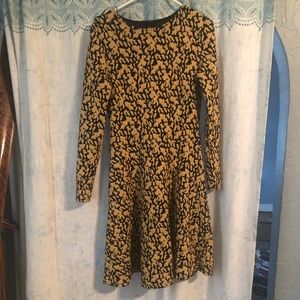 Animal print dress